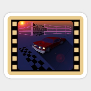 Into The Endless Summer Nights (Ford Mustang '69) Sticker